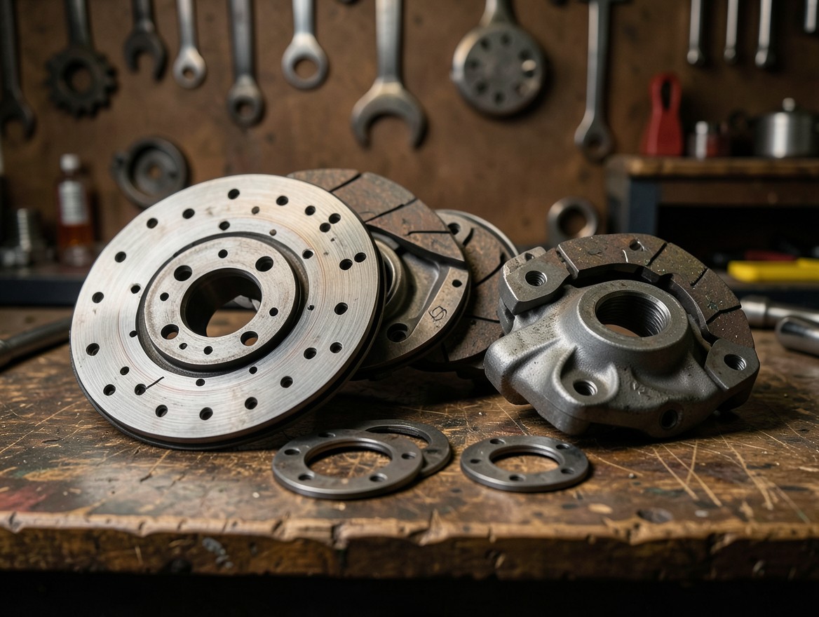 Discos y componentes de freno para moto